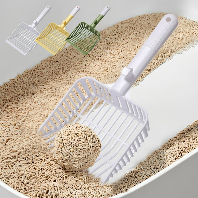 Sentmoon Cats Scoopers for Litter Box Cats Scoopers Cats Litter Shovel Large Fine Hole Poop Shoveling Artifact Special Cats Litter Shovel Suitable for Cats Litter Box Poop Shoveling