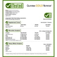 thumbnail image 4 of Suplemento de resveratrol de California Gold Nutrition 200 mg 60 cápsulas, 4 of 5