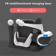 thumbnail image 4 of Base para cargador de gamepad Cargador de controlador de juego tipo C, estante de almacenamiento, soporte de carga, soporte de estación de acoplamiento para PS5 VR Move Gamepad JShteea Nuevo, 4 of 6