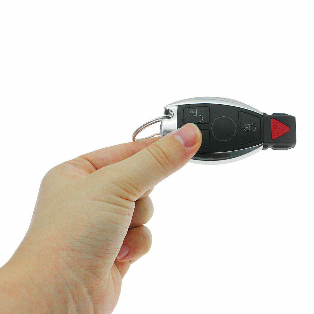 Keyless Entry Remote Car Key Fob Replacement for Mercedes-Benz IYZ3317 4BTN Hot 