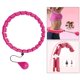 thumbnail image 4 of Aros con peso para adultos y niños que hacen ejercicio 2 en 1 ejercicio de abdomen 360  degree automático - 24 nudos ntables Aro de fitness sin caída d Rosa Soledad Aro ponderado inteligente, 4 of 10