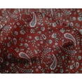 thumbnail image 4 of oneOone Silk Tabby Fabric Leaves|Floral & Paisley Block Printed Craft Fabric BTY 42 Inch Wide, 4 of 4