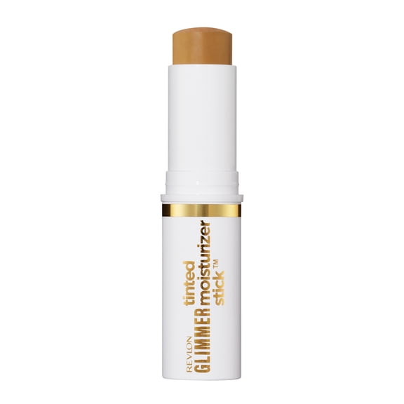 Revlon Glimmer Tinted Facial Moisturizer Stick, Light Coverage Foundation, 150 150, 0.31 oz