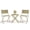 Light Green, variant on Patio 3 Piece Folding Bistro Set Premium Steel Outdoor Furniture Portable Rust-Resistant Patio Table & Chairs for Balcony Garden Bistro