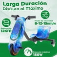 thumbnail image 2 of Triciclo Eléctrico Montable Honey Whale 008B Azul, 2 of 7