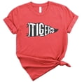 thumbnail image 3 of Tigers Flag Mascot Shirt for Men Women and Teens Unisex Tigers Sports Game Day T-Shirt Red Shirt Adult Small, 3 of 5