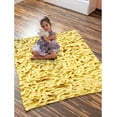thumbnail image 5 of Yibo French Fries Lightweight Super Soft Cozy Throw Blanket Warm and Lightweight Soft Flannel Blankets Medium for Teen Bed Blanket, 5 of 7