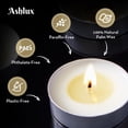 thumbnail image 3 of Velas de té Ashlux sin perfume con forma de palma, 100 unidades, color blanco, 3 of 9