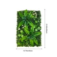 thumbnail image 3 of CQCYD Artificial Hedge Fence Panel, Expandable Faux Leaf Privacy Screen, Decorative Greenery Wall for Balcony, Garden and Outdoor, 24x16 Inch, 3 of 6