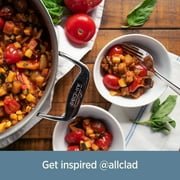 All-Clad D3 Stainless 3-ply Bonded Cookware, Stockpot with lid, 12 quart