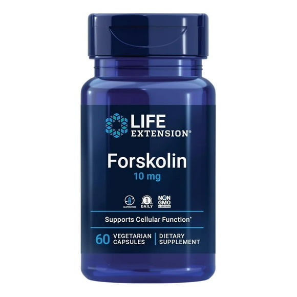 LIFE EXTENSION | Forskolin 10 mg | 60 Cápsulas vegetales