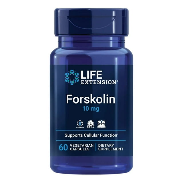 LIFE EXTENSION | Forskolin 10 mg | 60 Cápsulas vegetales