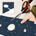 thumbnail image 6 of Yayeee Faucet Mat for Kitchen Sink 14.7" Diatomite Long Splash Guard Pad, Christmas Whimsy, 6 of 7