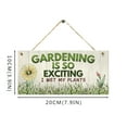 thumbnail image 3 of Up to 65% off Kitchen Gadgets Funny Novelty Garden Plaque Gardening Sign Gift To Garden Lovers Kitchen Organizers and Storage, 3 of 5
