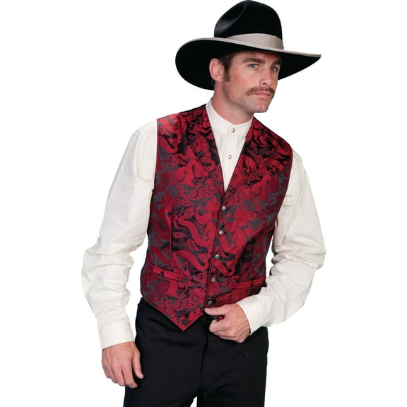 Scully Leather Red Dragon Vest Tall