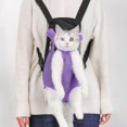 thumbnail image 4 of Bolsa de malla para perros, mochila de viaje para exteriores, transpirable, portátil, para perros, gatos, mochila para mascotas, bolsa de transporte para gatos, 4 of 5