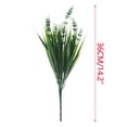 thumbnail image 6 of 8 Bundles Artificial Plants Outdoor, 14inch Artificial Lavender Flowers UV Resistant Plastic Faux Plants Fake Flowers Decoration, 6 of 6