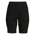 thumbnail image 5 of RealSize Women's 2-Pocket Pull On Stretch Shorts, Available in Petite Sizing, 5 of 5
