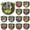 13 Pcs Interchangeable Wooden Goose Door Decor, variant on 13 Pcs Interchangeable Wooden Goose Door Decor, Holiday Seasonal Welcome Changeable Hello Geese Signs Rustic Farmhouse Front Door Round Wreaths Hanging Decorations for Porch Home Outdoor
