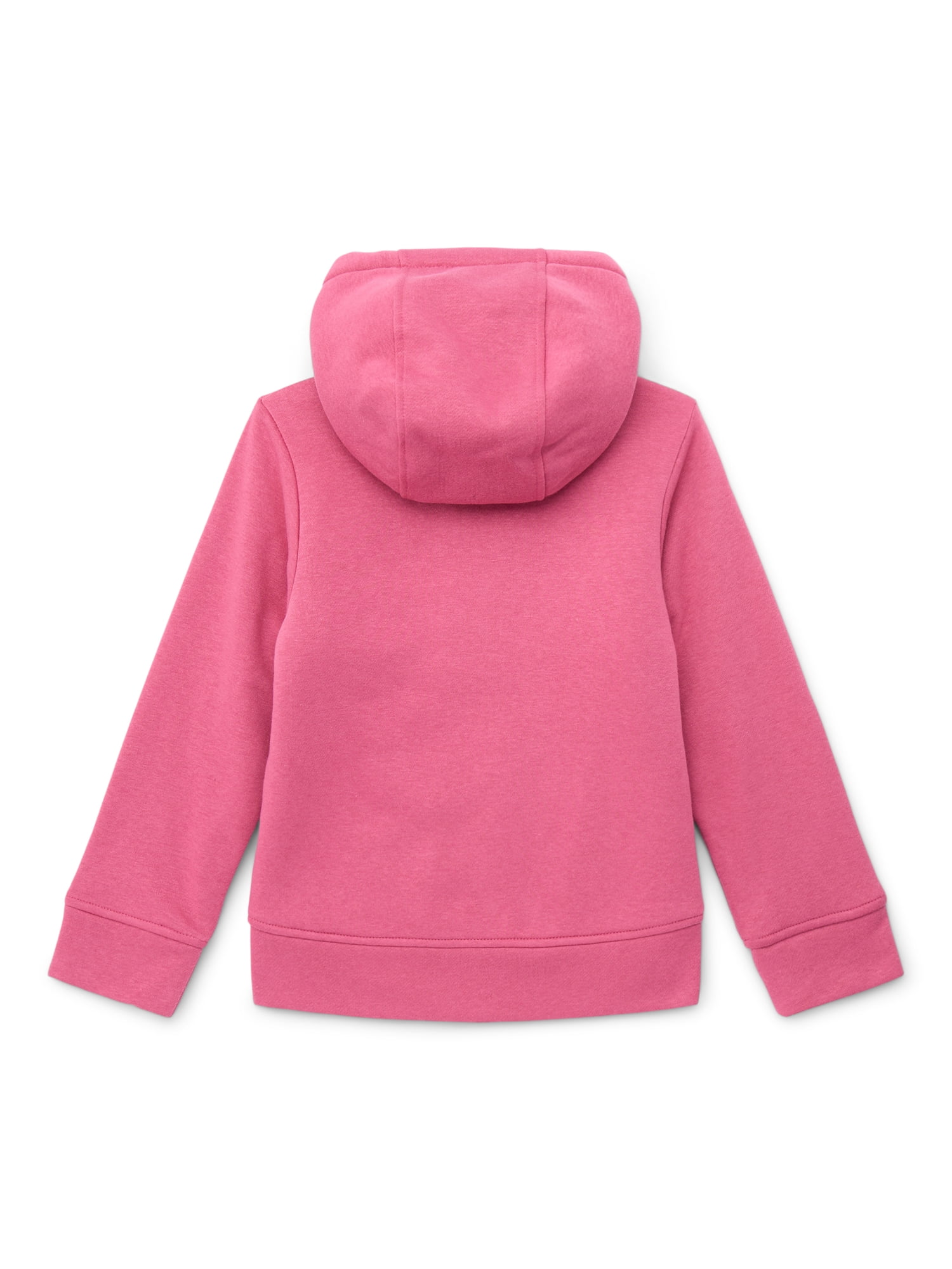 Wonder Nation Girls Kids Tough Fully Lined Zip Hoodie Jacket, Sizes 4-18 & Plus