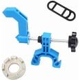 thumbnail image 1 of HUGFEGWE Portable Bicycle Wheel Truing Stand,Mini, Lightweight & Compact Bike Rim Adjustment Tool for Easy Wheel Repair & Tuning (Blue) AZ824-7105, 1 of 7