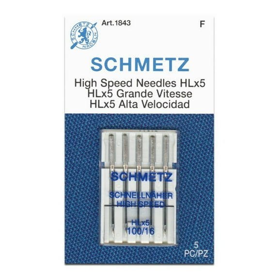 Schmetz Needle High Speed Size 100/16 (Pack Of 5)