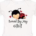 thumbnail image 4 of Inktastic Loved by My Gigi Ladybug Boys or Girls Long Sleeve Baby Bodysuit, 4 of 5