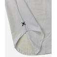 thumbnail image 2 of Cuts Clothing Men's Elongated Crew Neck Tee T-Shirt (Small, White), 2 of 3
