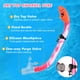 thumbnail image 3 of Set de Snorkel KUYOU para Niños con Máscara Antivaho y Gafas de Natación, 3 of 8