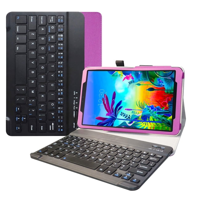 Funda con teclado desmontable LiuShan para LG G Pad 5 10.1"