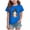 Blue, variant on Qopobobo Girls Shirts All Holidays,Birthdays Short Sleeve Graphic T-Shirts Size 9-10 Years(Orange, 9-10 Years)