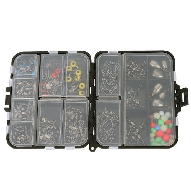 160pcs Fishing Kit, Easy To Carry With Tackle Box Kit Sturdy And