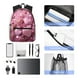 thumbnail image 4 of Easygdp Pink Glitter Heart Candy Mochila Casual para Portátil, Mochila para Escuela, Viajes, Negocios, 4 of 6