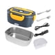 thumbnail image 2 of Contenedor de alimentos eléctrico de acero inoxidable con asa, ideal para uso en coche y exteriores. Gris Amarillo, 2 of 9