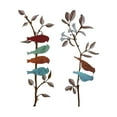 thumbnail image 2 of Rongfmy 2 Pieces Birds Metal Wall Art Decor Decorative for Centerpiece Backyard Home B, 2 of 7