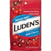 Luden's Throat Drops, Sugar Free, Wild Cherry, 25 Count (Pack of 4)
