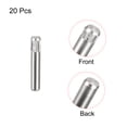 thumbnail image 3 of 2x12mm 304 Stainless Steel Dowel Pins, 20 Pack Knurled Head Flat End Dowel Pin, 3 of 6