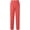 Orange women elastic waist pants a1, variant on Cagogo Women Straight Leg Pants Elastic Waist Casual Trousers with Pockets Long Solid Regular Fit Workwear Office Beach Lounge Trousers, Green M