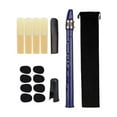 thumbnail image 1 of Milaget Mini Saxophone de Poche Saxophone Portable pour Joueurs d'Instruments Professionnels Bleu, 1 of 9