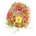 thumbnail image 4 of Shredder Toy,  Free Coconut Shell Bird Foraging Toy Colorful Hook Installation  For Cockatiels, 4 of 8