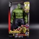thumbnail image 3 of Figura de Marvel de 30 cm, Avengers Endgame, Capitán Justicia, sonido, luz LED, superhéroe, muñecas, juguetes, figura de acción de PVC, modelo de juguete, regalo para niños, 3 of 5