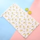 thumbnail image 1 of Toalla de gasa para lavado de cara de bebé, suave, absorbente, de alta densidad, estampada, para recién nacidos, cuadrada, 1 of 1