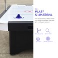 thumbnail image 4 of OUNONA 1 Set Table Air Hockey Game Blue Pucks Pushers for Carnival and Fair Events, 4 of 8