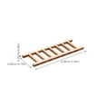 thumbnail image 2 of Minkissy 20Set Small Wooden Ladder Decor Kitchen Wooden Ladder Ornaments Beige Diy Projects, 2 of 8