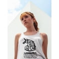 thumbnail image 2 of I Believe In Unicorns Quote. Tank Women -Image by Shutterstock, Female Medium, 2 of 4