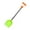 Fluorescent green, variant on BallsFHK Children's Snow Shovel Children's Beach Shovel With Stainless Steel Handle