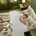 thumbnail image 5 of Manfei Wild Duck Print 7-Piece Twin Bedding,Farmhouse Mallard Bedding Comforter Set,Light Gray Reversible, 5 of 7