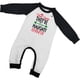 thumbnail image 1 of Conjuntos de pijamas a juego familiares con pantalones a cuadros y top en contraste con letras navideñas, 1 of 6