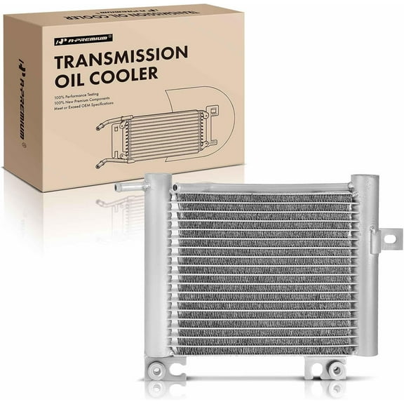A-Premium Transmission Oil Cooler Compatible with Toyota Tundra 2004-2006, Sequoia 2001-2007, 4.0L 4.7L Replace# 3291034010, 3291034020