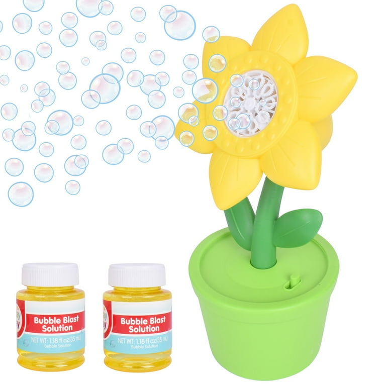 ohga⭐︎ FLOWER PUFF Amazon.com: Vodolo Seven Color Flower Bubble Machine,7 Color